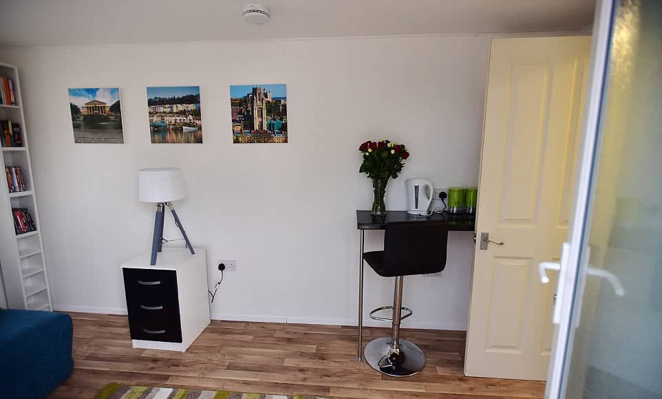 converted shipping container for homeless bristol