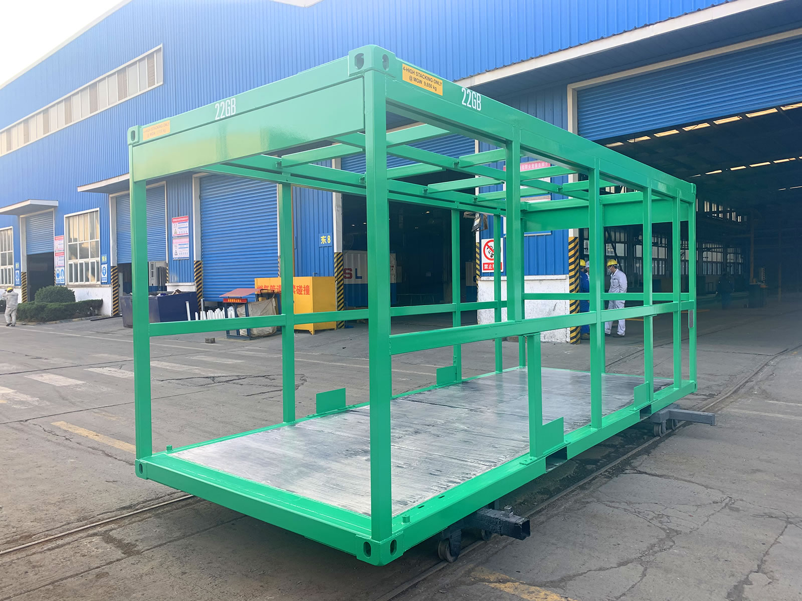 20ft open frame shipping container pallet factory china