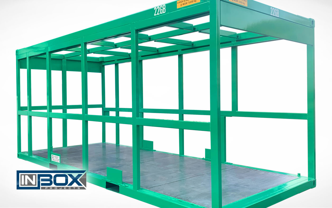 Open Frame 20ft ISO CSC Containers (equipment frames)