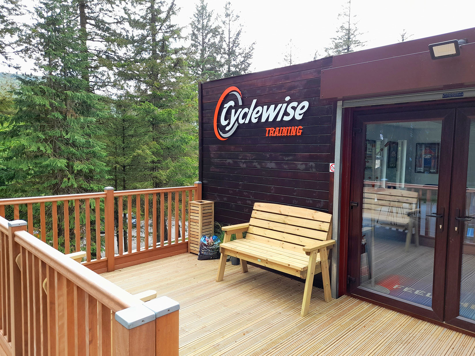 decking non slip redwood cyclewise branding upvc doors iroko handrails