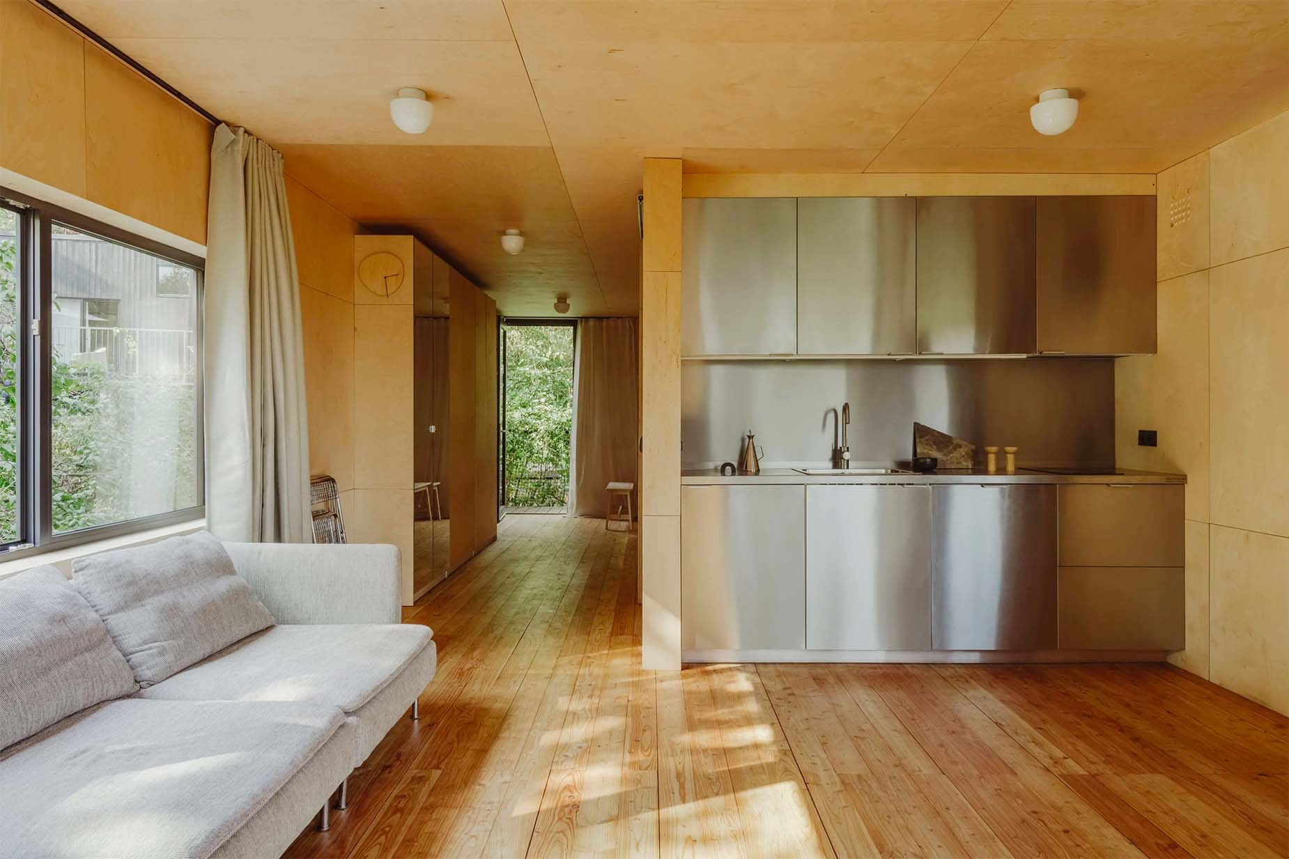 kitchen area eco shipping container
