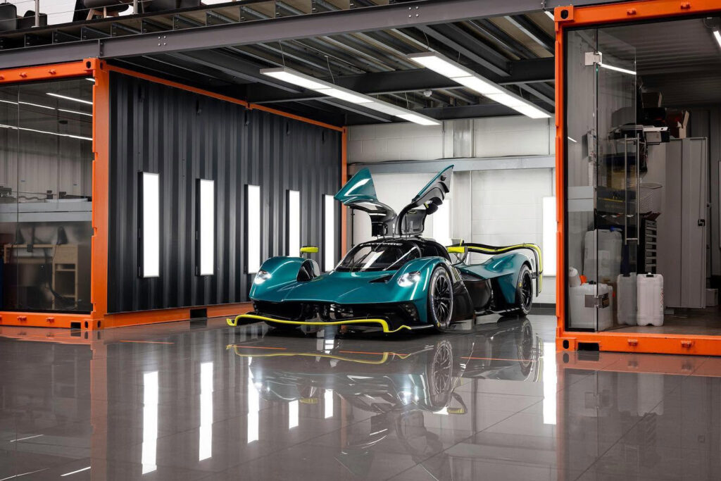 supercar showroom bespoke shipping container builds